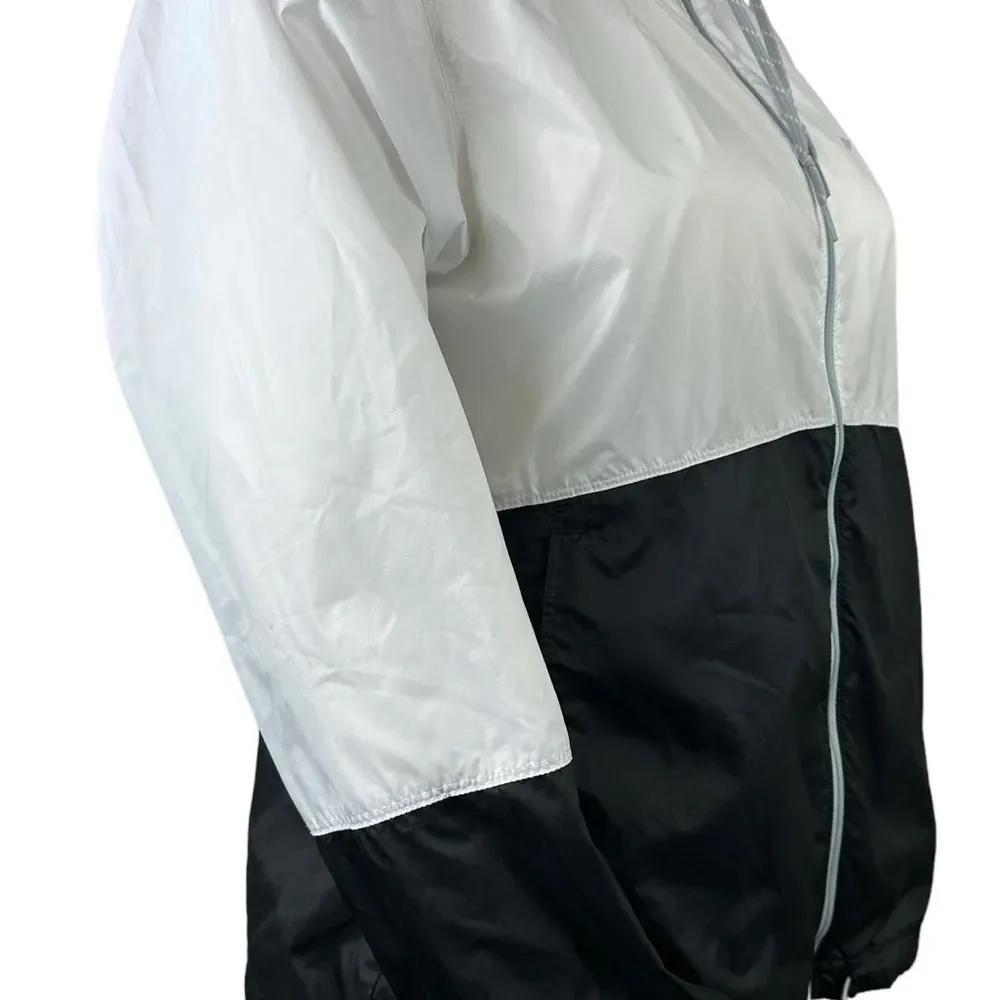 Columbia black and white zip front wind breaker jacket size XL - Picture 7 of 9